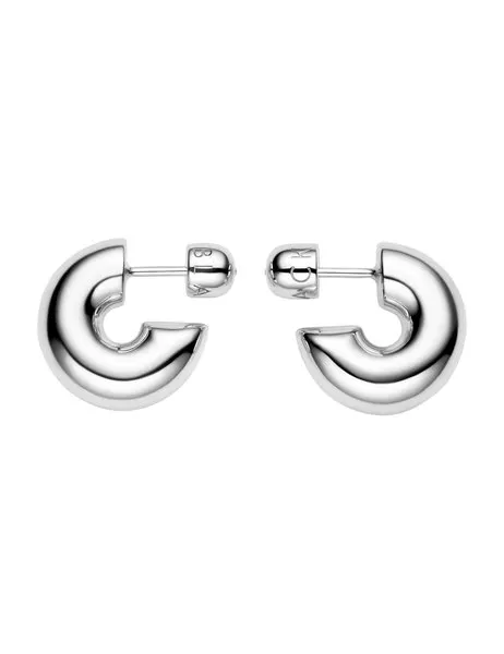 Prima Hoops Medium Pair Silver