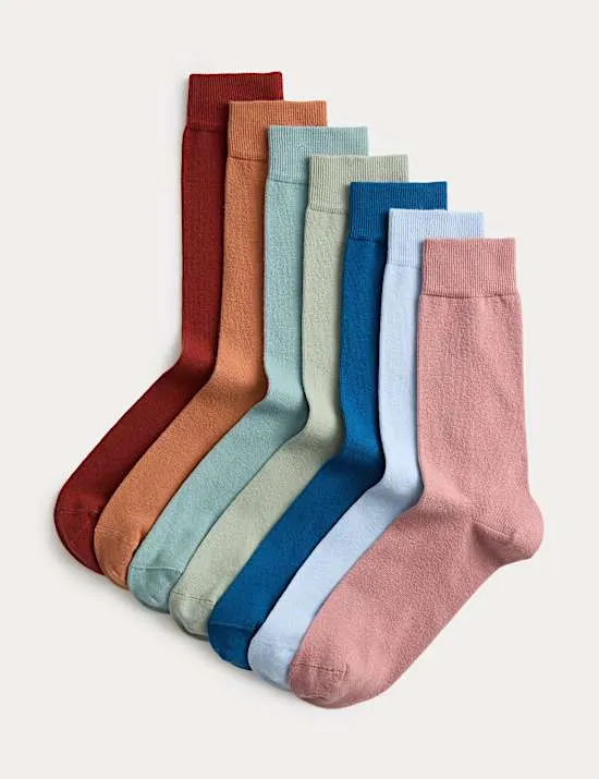 7 Pack Cool & Fresh™ Cotton Rich Socks
