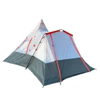 Carpa Camping Familiar Vichuquen Space+ 5-6 Color Gris