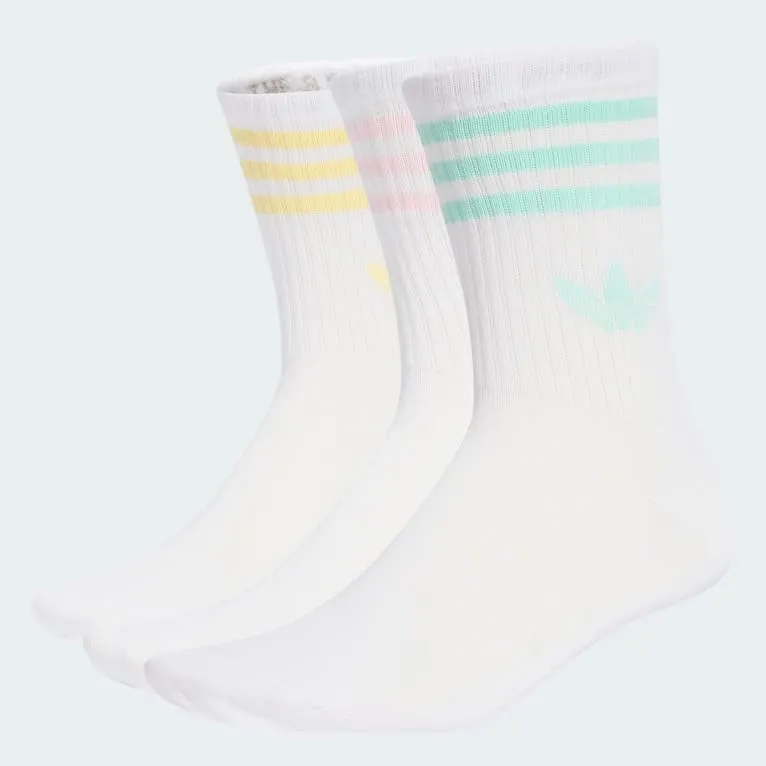 3-Stripes Crew Sokker, 3 par