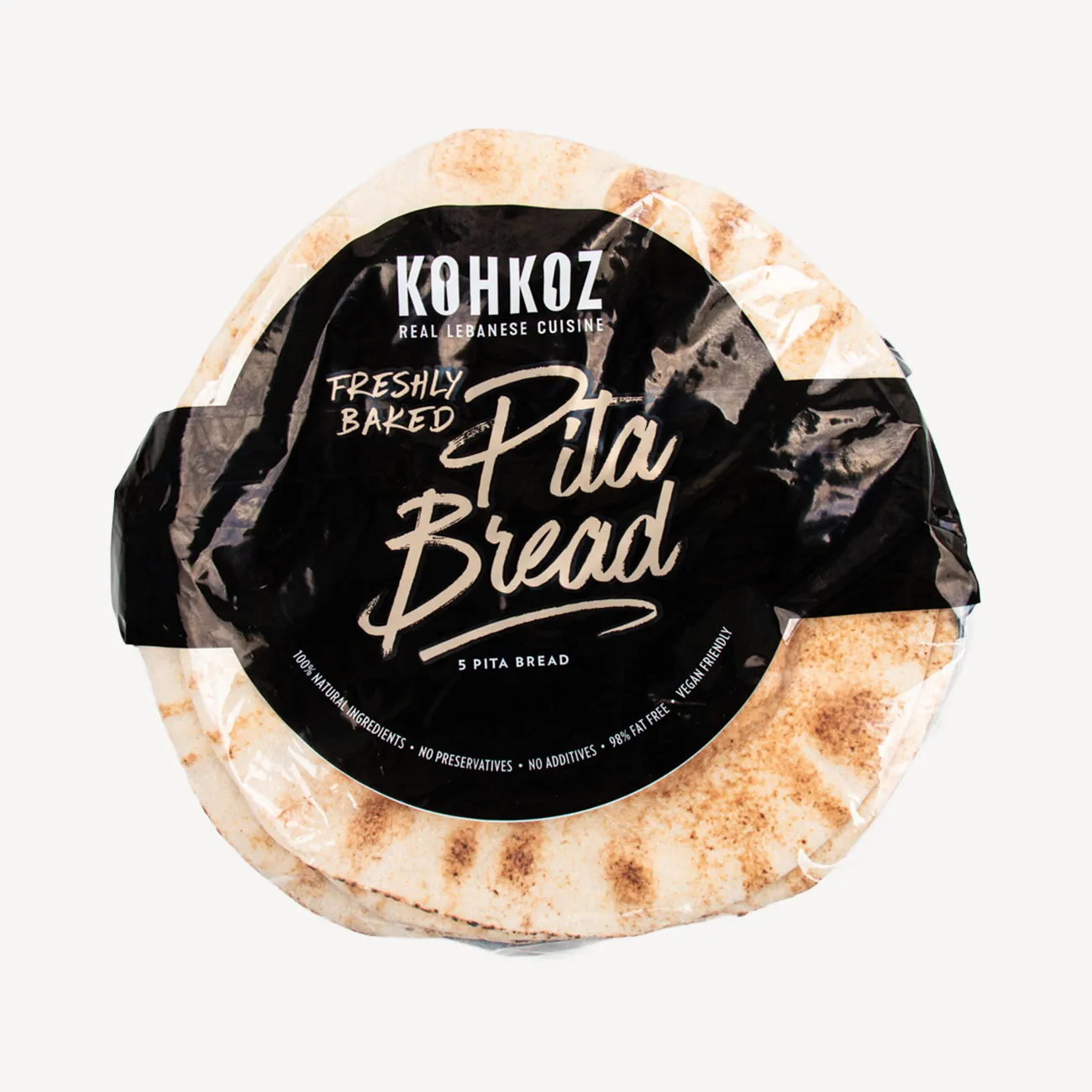 kohkoz pita bread 5 pack