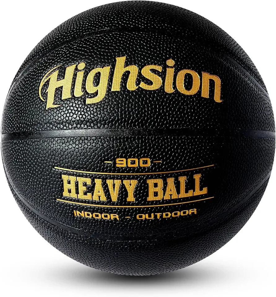 Size 3 Weighted Basketball 2LBS 22.5" Mini Basketball Training Ball, Small Heavy Basketball Composite Leather In&Outdoor for Dribbling Passing Skills Development, Training Ball Equipment (Inflated)