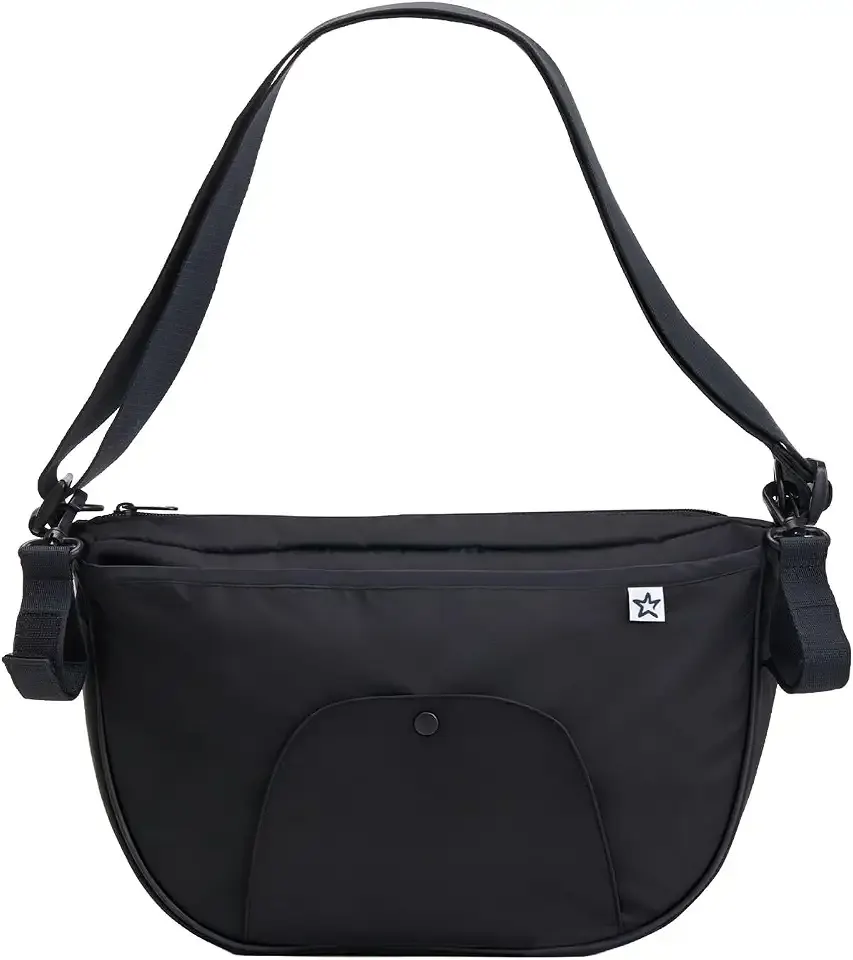 Tiny Twinkle Crossbody Diaper Bag with Portable Changing Pad|Easy Access Wipes Pocket with Multiple Compartments for Bottles