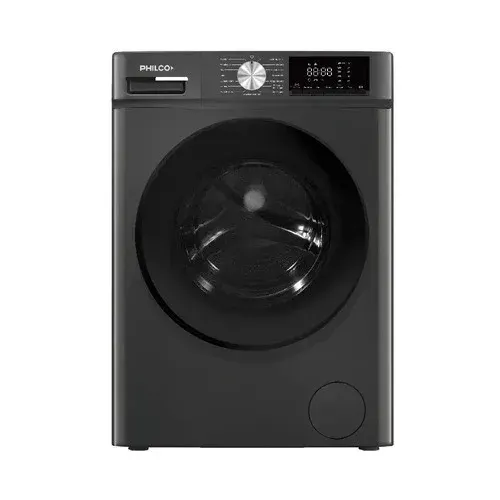 Lavarropa Philco PHLF112DGN 11kg 1400RPM CF OSC Inverter plateado