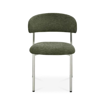 Stoel MARGIT Muted Moss/Chrome