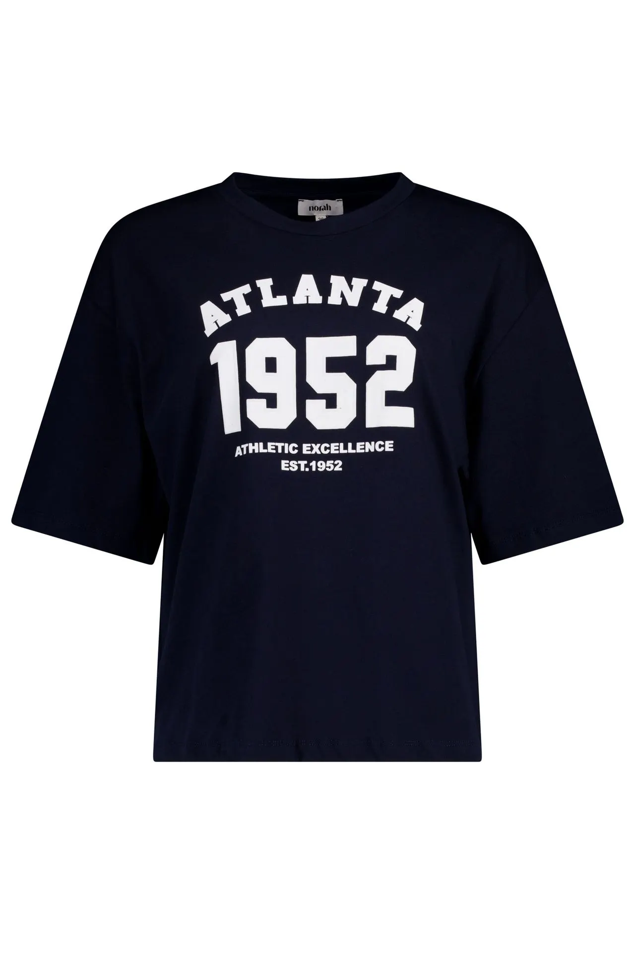 Donkerblauw shirt "Atlanta"
