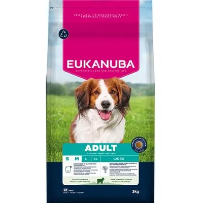 Eukanuba Premium Nutrition Adult Small et Medium Breed Agneau et Riz
