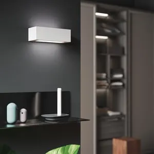 Applique moderno Malo L22 E14 bianco 1X E14 INSPIRE