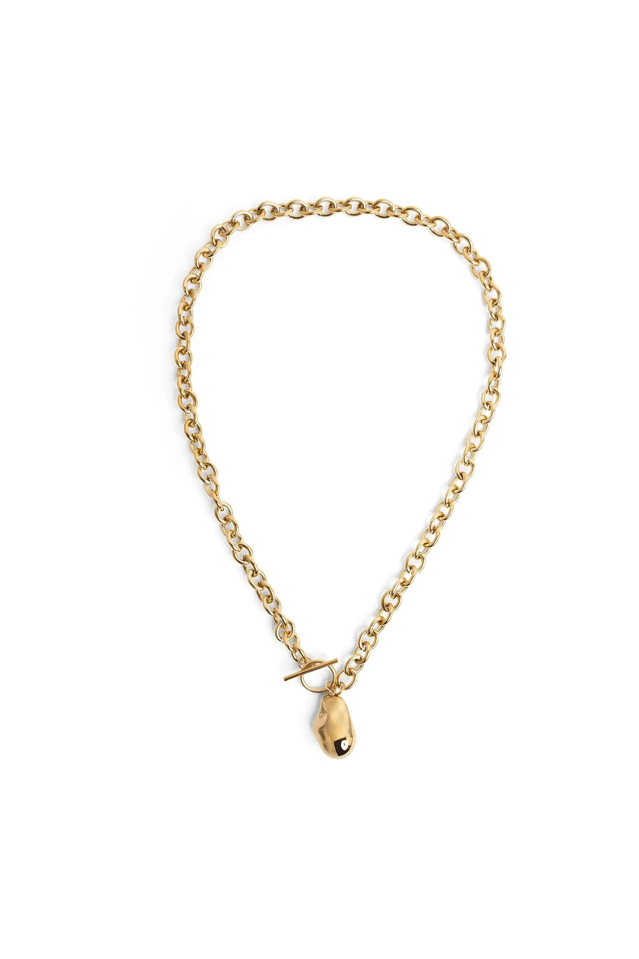 Goudkleurige schakelketting