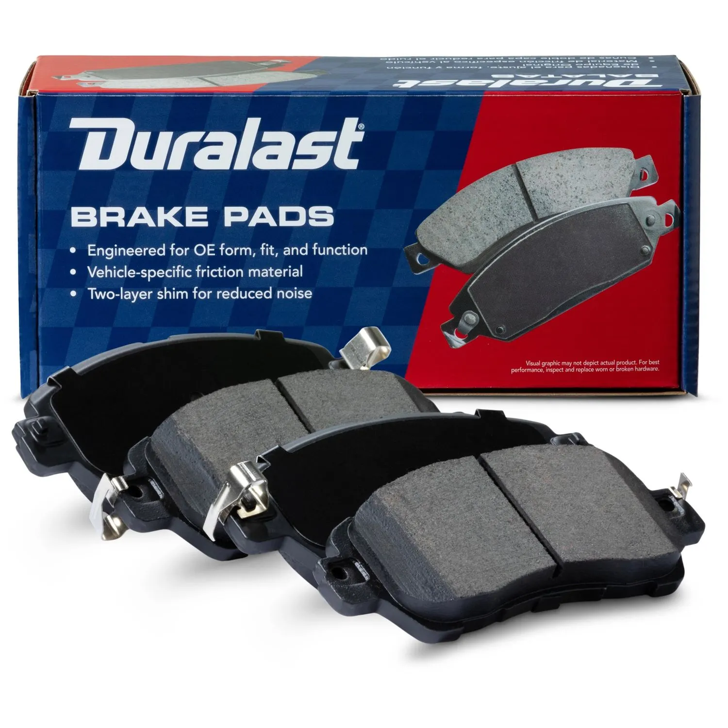 Duralast Ceramic Brake Pads MKD1852