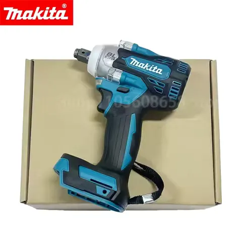 Makita DTW300 18V Brushless Cordless Wrench High Torque Auto Service Tool Kit Lithium‑ion Power Impact Gun for Tire Removal