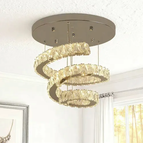 Patriot Lighting® Juelz Chrome LED Semi-Flush Mount Light