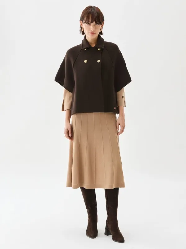 Gertrude cape Chocolat