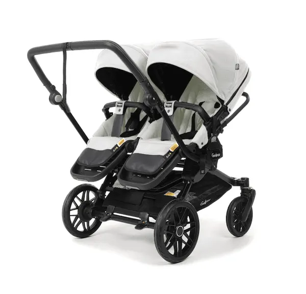 Emmaljunga 2026 | Double Sento 2 x Ergo sittedel+ | Urban Pearl