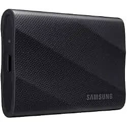 Samsung T9 Portable SSD 1TB, USB 3.2 Gen 2x2 External SSD, Up to 2,000 MB/s | External Solid State Drive for Gaming, Students and Professionals, MU-PG1T0B/AM, Black