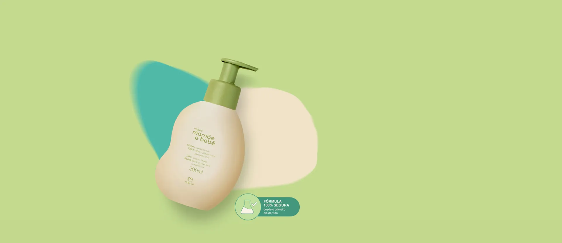 Sabonete Líquido da Cabeça aos Pés Mamãe e Bebê