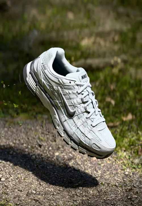 P-6000 - Joggesko - white/metallic silver/coloured/pure platinum/black