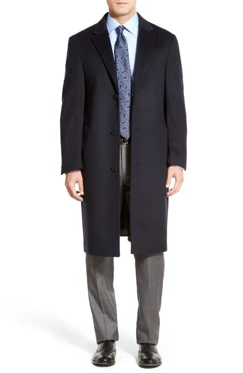 Sheffield Classic Fit Wool & Cashmere Overcoat