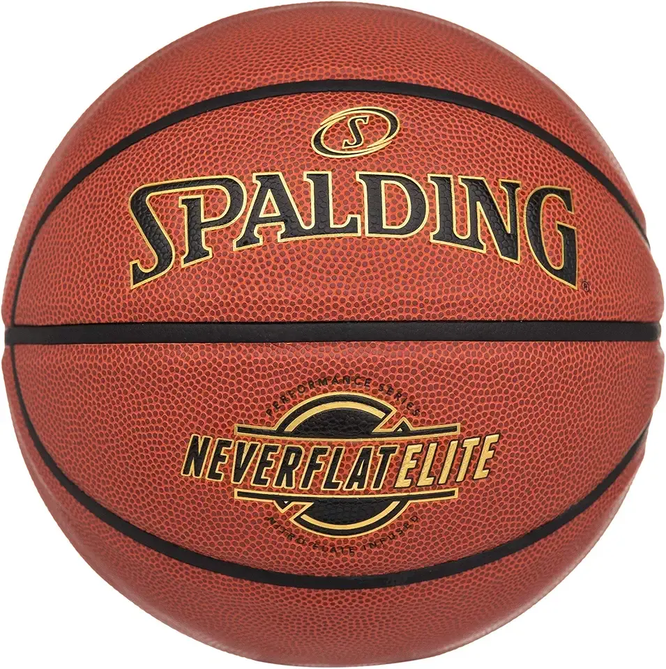 Spalding NeverFlat Elite Indoor/Outdoor Basketball
