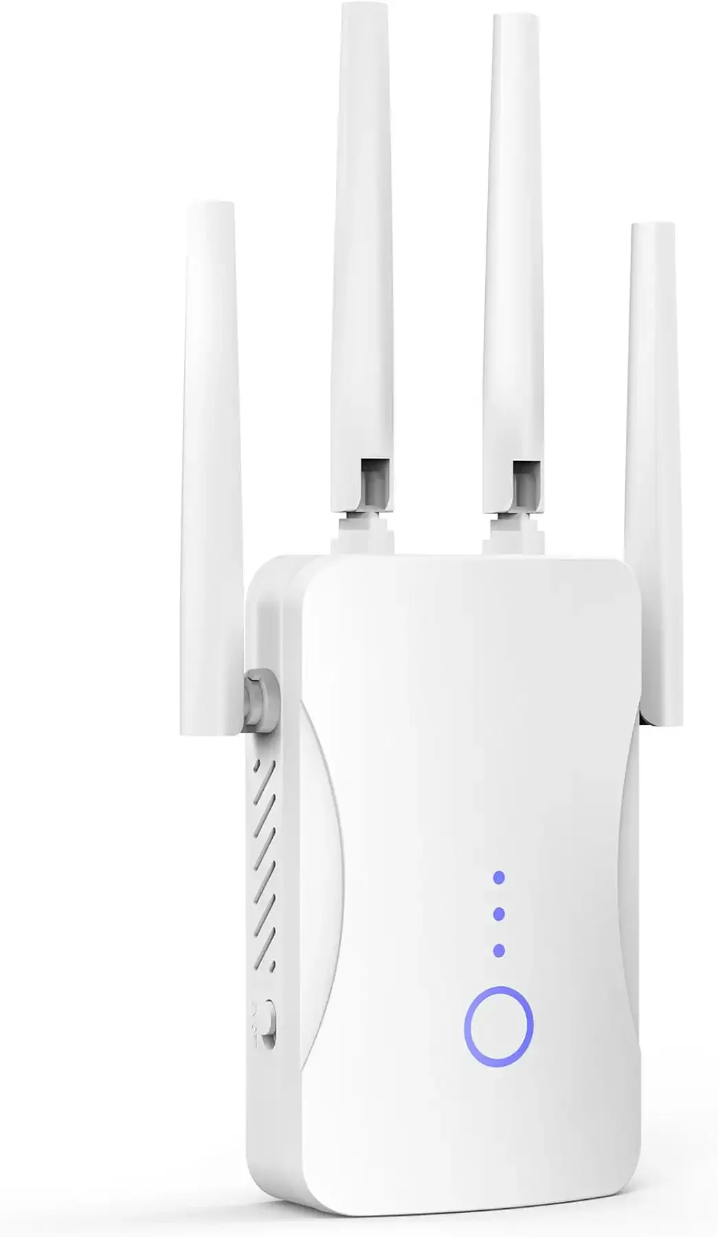 2026 WiFi Extender Signal Booster - 2.4GHz 300Mbps WiFi Booster for Home, Covers Up to 9999 Sq. Ft, Easy Setup, Ethernet Port & Access Point, Stable Internet Performance with 60+ Devices（White）