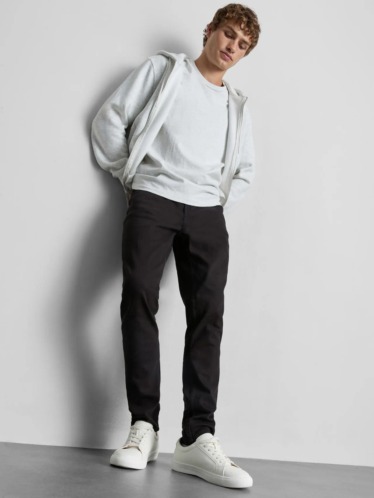 Jean skinny taille mi-haute