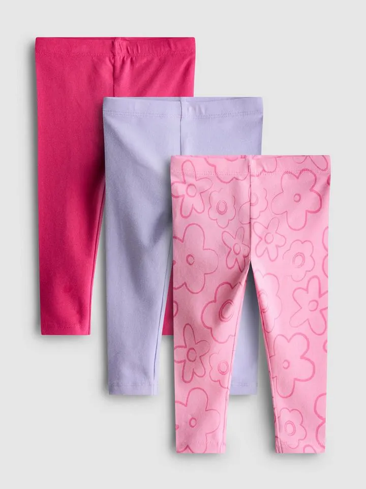0–36 mois | Lot de 3 leggings