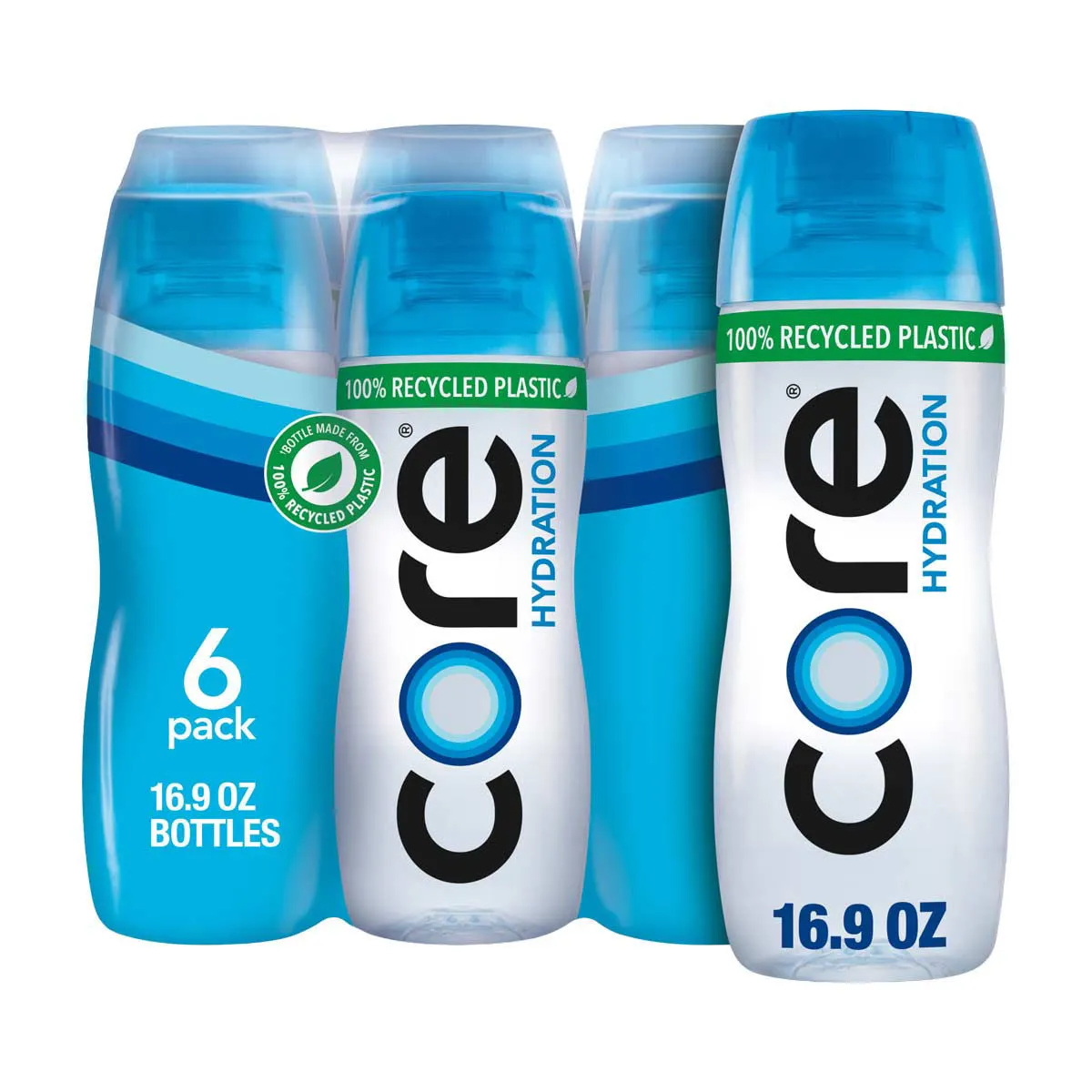 Core Hydration Perfectly Balanced Water, 16.9 fl oz bottles, 6 pk