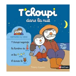 Livre T'Choupi dans la nuit