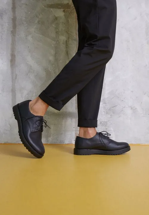 UNISEX - Snøresko - black