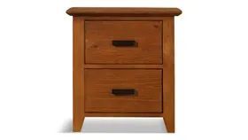 2 Drawer Bedside Table