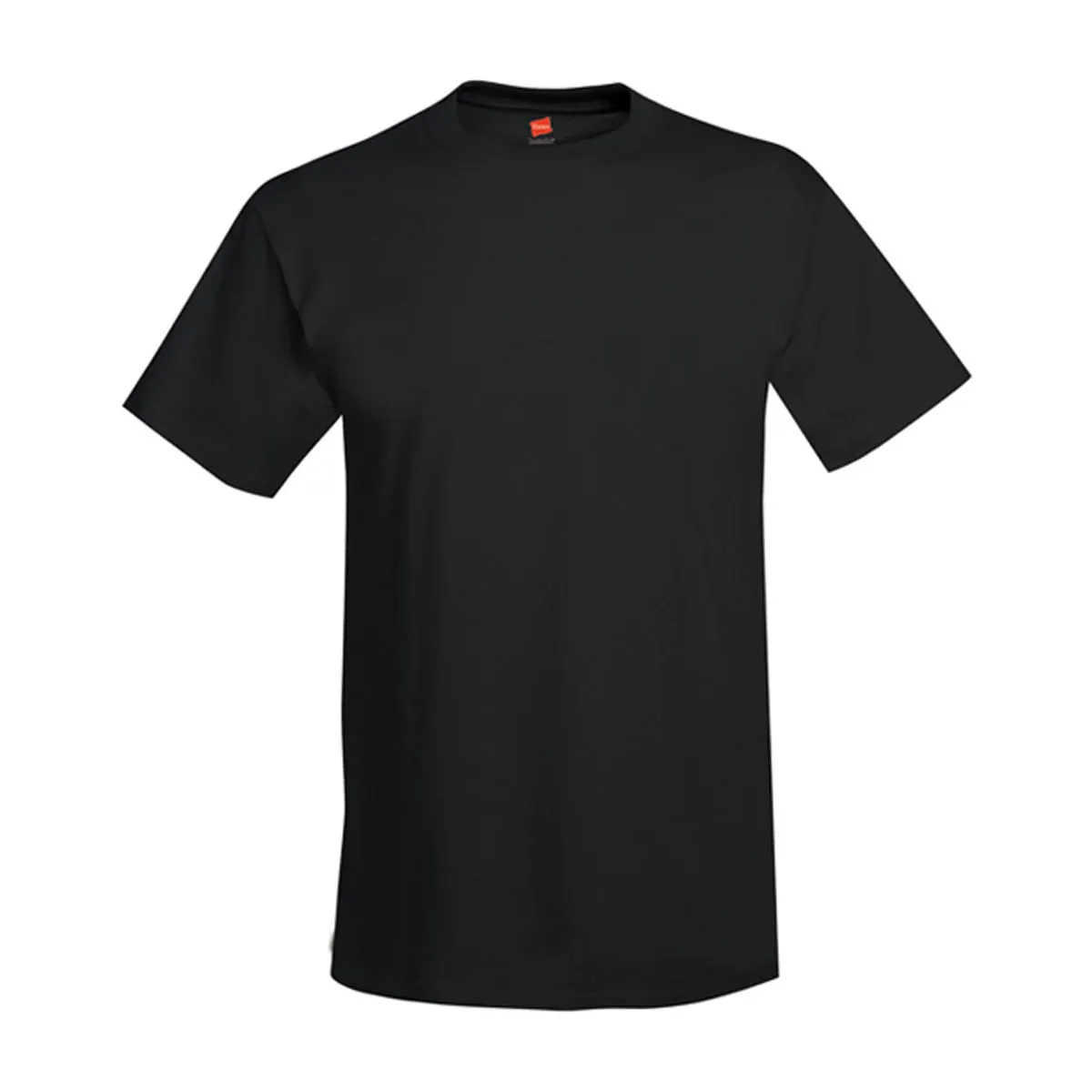 Hanes Men's Short Sleeve Tee - Black, 2X