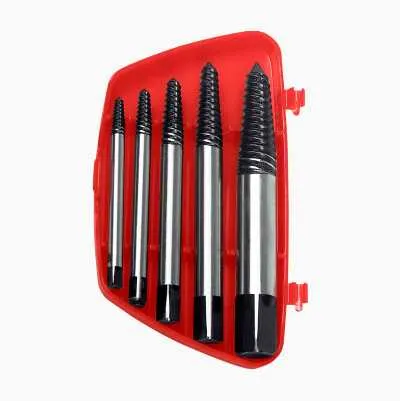 Skrueuttrekkere, 5 stk.