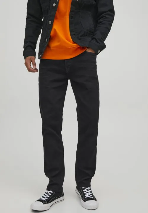 JJIWHMIKE JJORIGINAL JOS I K - Jeans straight leg - black denim