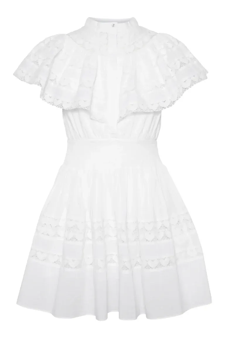 Mary Mini Dress - Hvit