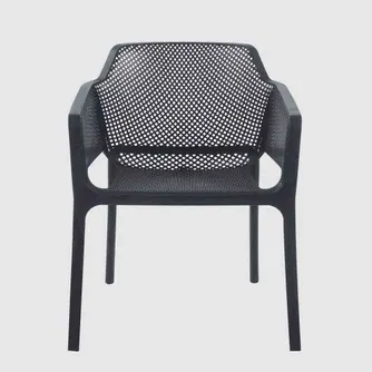Domi Plastic Chair Black DH-108