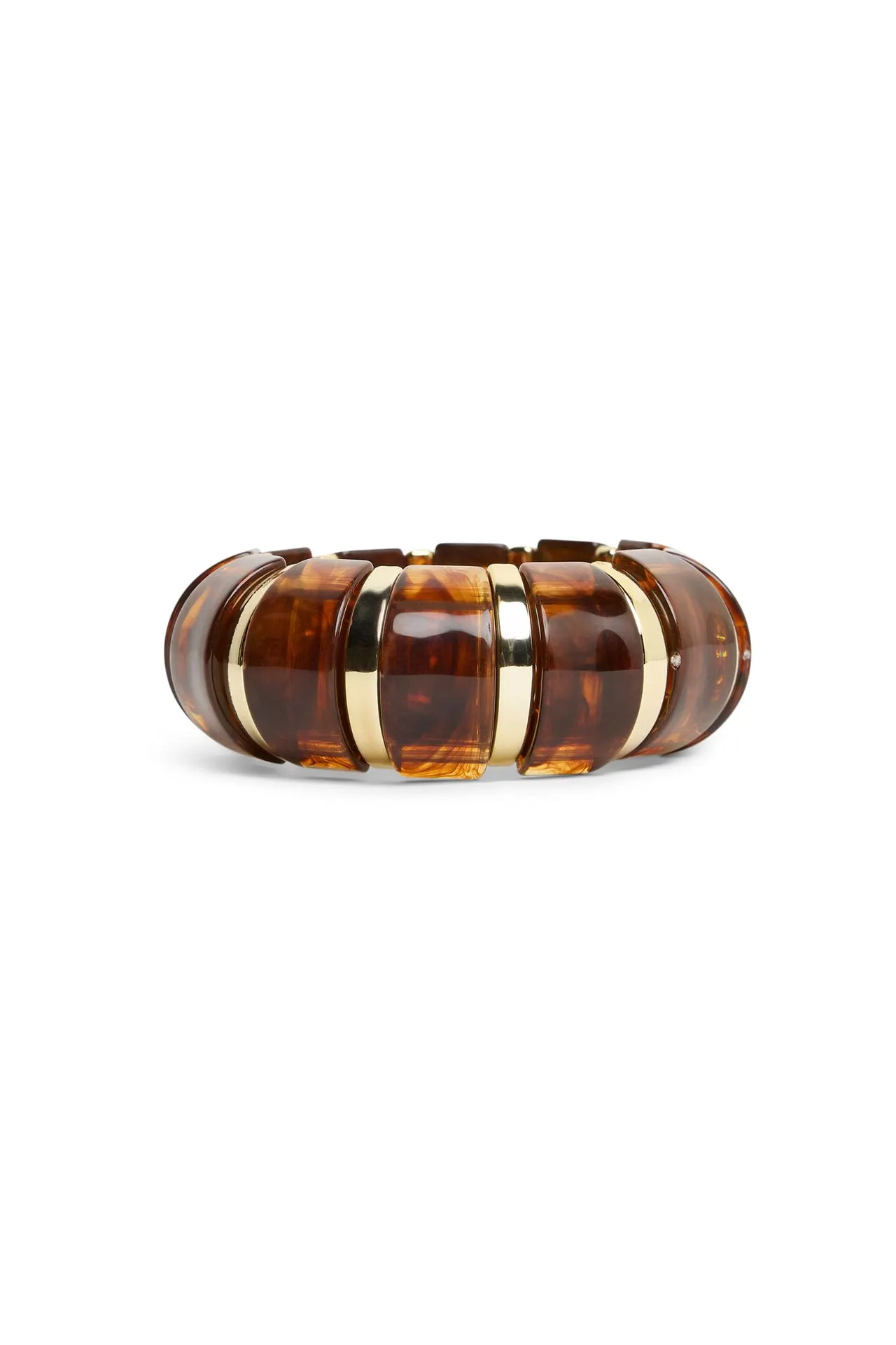 Bruine kralen armband