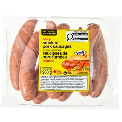 Spicy Smoked Pork Sausages