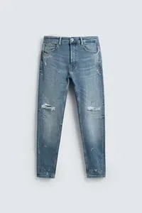 RIPPED SKINNY FIT JEANS
