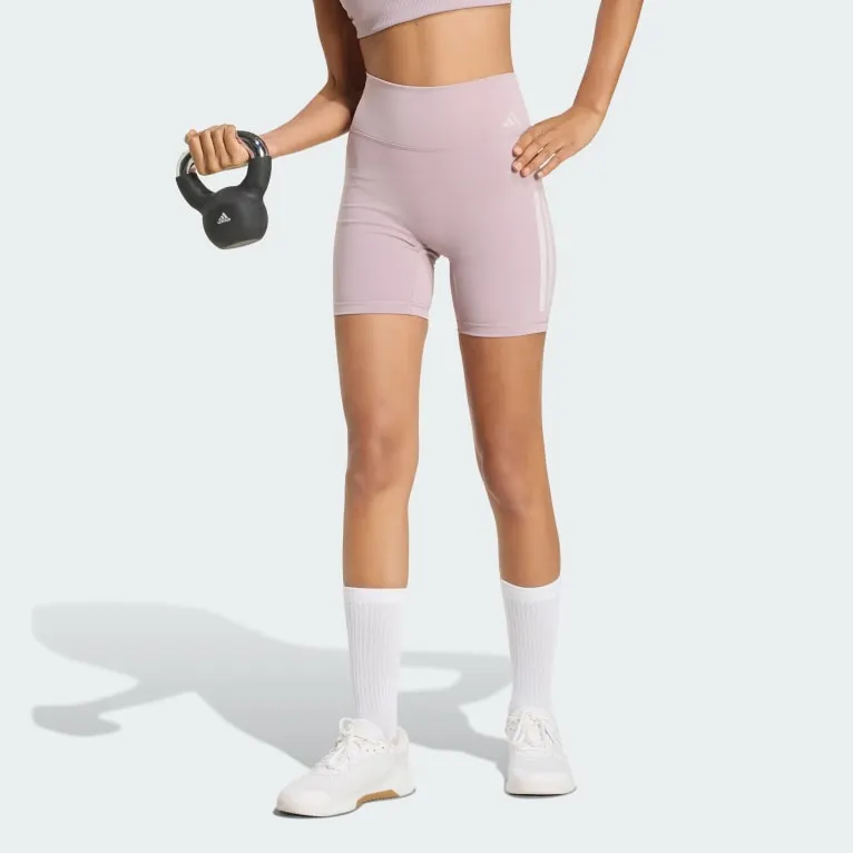 Optime Workout 3-Stripes Short Tights