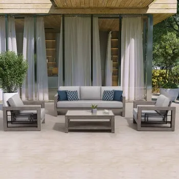 Austin II 4-piece Outdoor Patio Seating Set