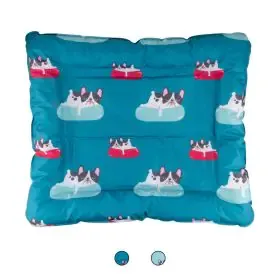 Cuccia cane rettangolare in gel rinfrescante 70x60 cm, Duppidù