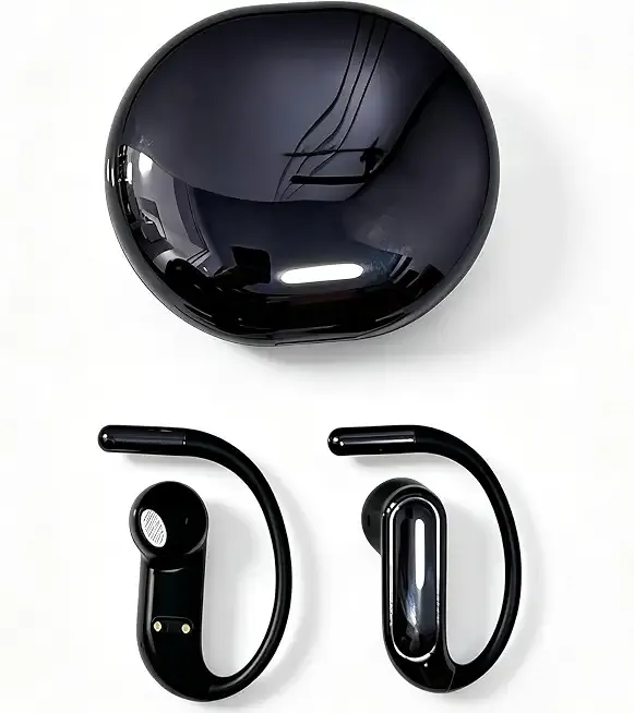 X18S Open Ear Wireless Earbuds, Clip-On Bluetooth 6.0 Open Ear Headphones