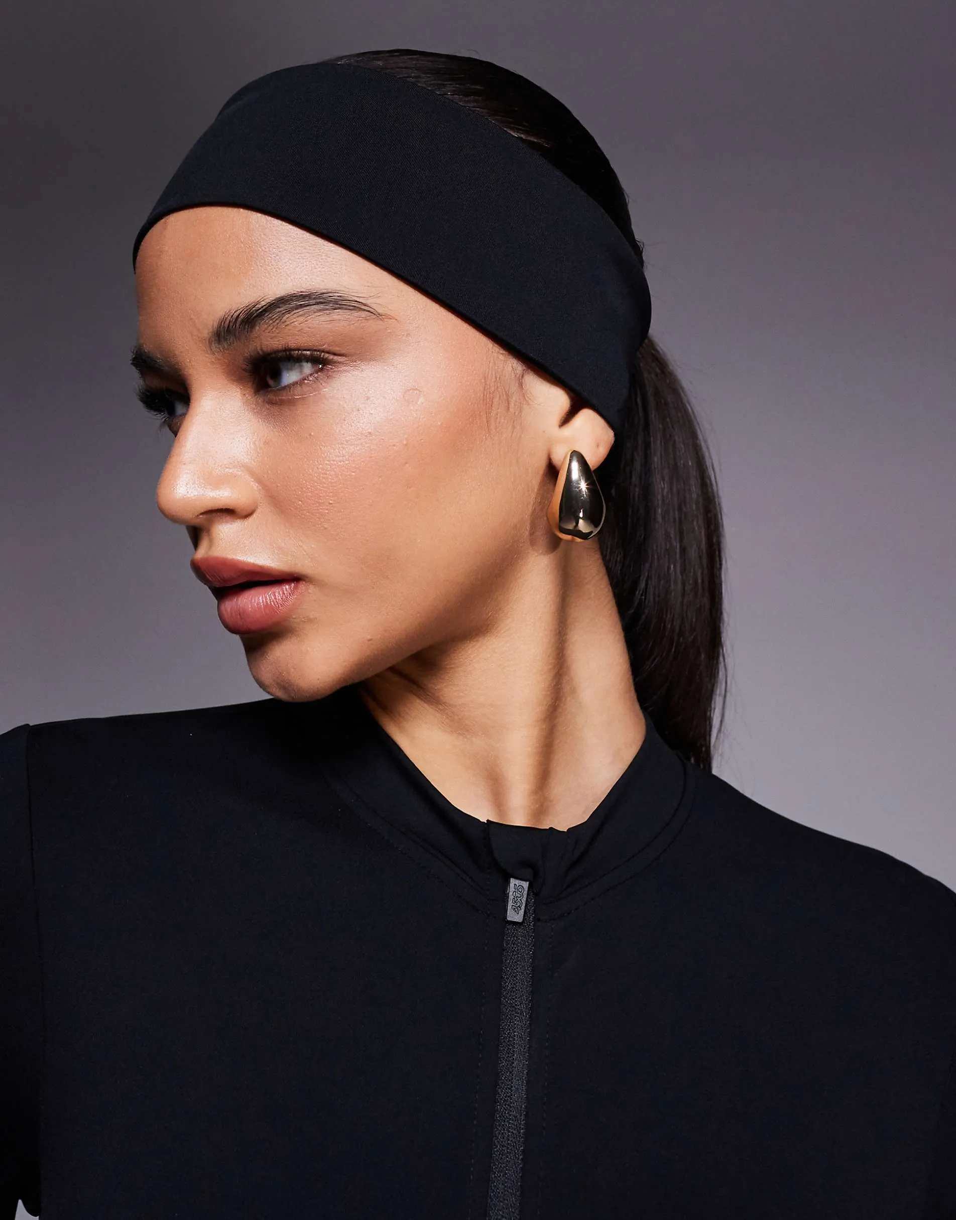 4505 active training headband in black