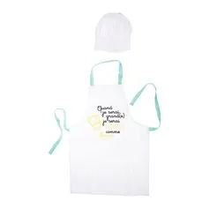 Tablier et toque pour enfant - NOEMIE HONIAT