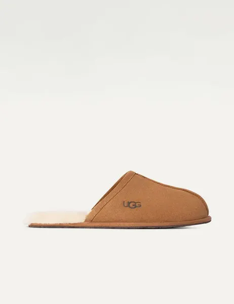 M. Scuff Slipper Chestnut