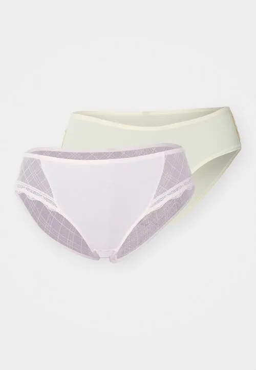 IMANI 2 PACK - Briefs - pink/ivory