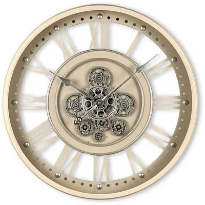 Metaal rond 60cm taupe open dessin 44