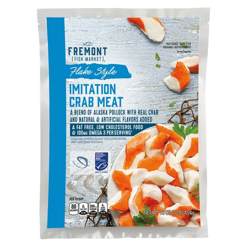 Fremont Fish Market Flake Style Imitation Crab Meat