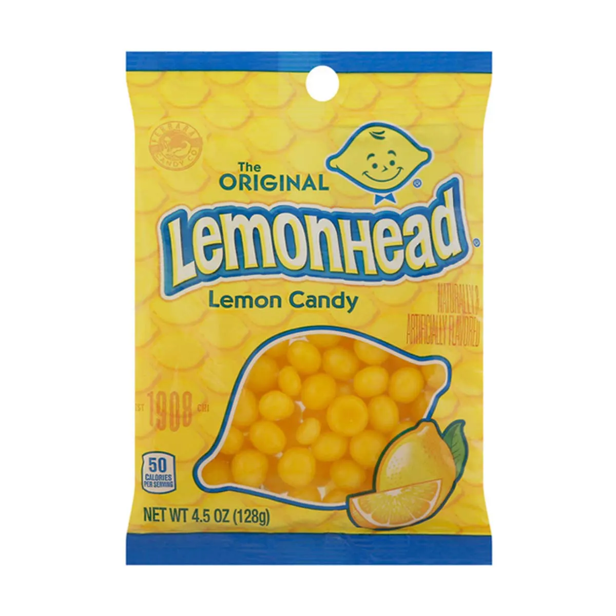 Lemonhead Lemon Candy 4.5 Oz Bag