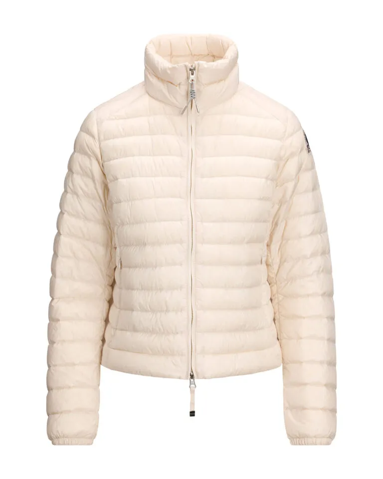 Emilia Short Down Jacket - Blush White
